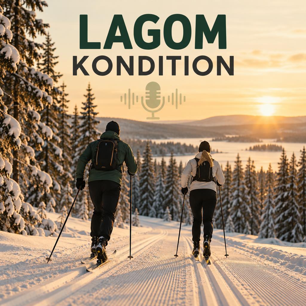 Redaktionellt omslag för Lagom Kondition